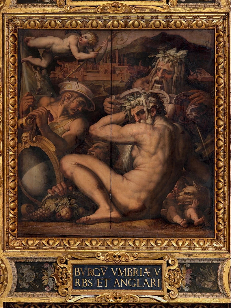 Allegorie del Borgo di San Sepolcro e Anghiari - Palazzo Vecchio, Firenze